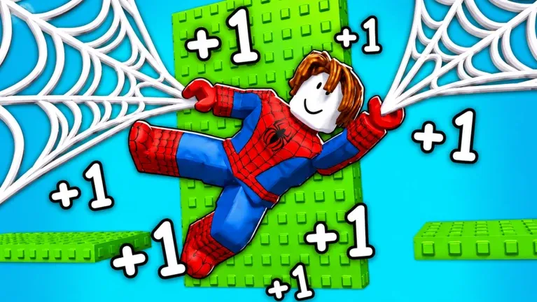 A Web Swing Escape suit rising past a Speed milestone