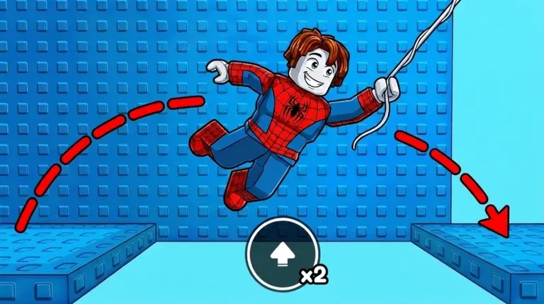 A high-tier Web Swing Escape suit ready for late-stage racing